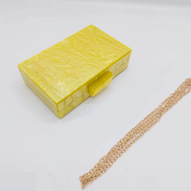 

Yellow Pearl Acrylic Ladies Hand Bags For Women 2023 New Casual Crossbody Shoulder Bag Wallets For Women On Offer Luxury Bag Vip 18x11x5cm