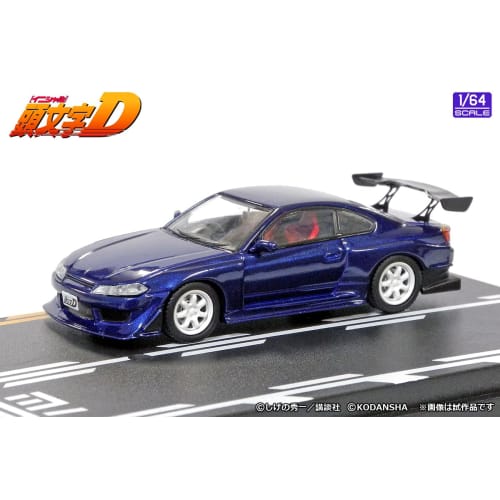 INTERALLIED MODELER'S 1/64 Initial D Set Vol. 4: Ryuji Ikeda's Fairlady Z (Z33) & Hiroya Okuyama's Silvia (S15) Completed Model (MD64204)