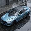 1:24 BMW M8 Gran Coupe F93 Supercar Alloy Sports Car Model Diecast Metal Track Racing Car Vehicles Model Simulation Miniatures
