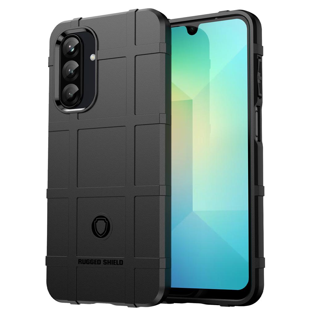 For Samsung Galaxy A26 5G Case Grid Design Soft TPU Scratch-Proof Phone Cover