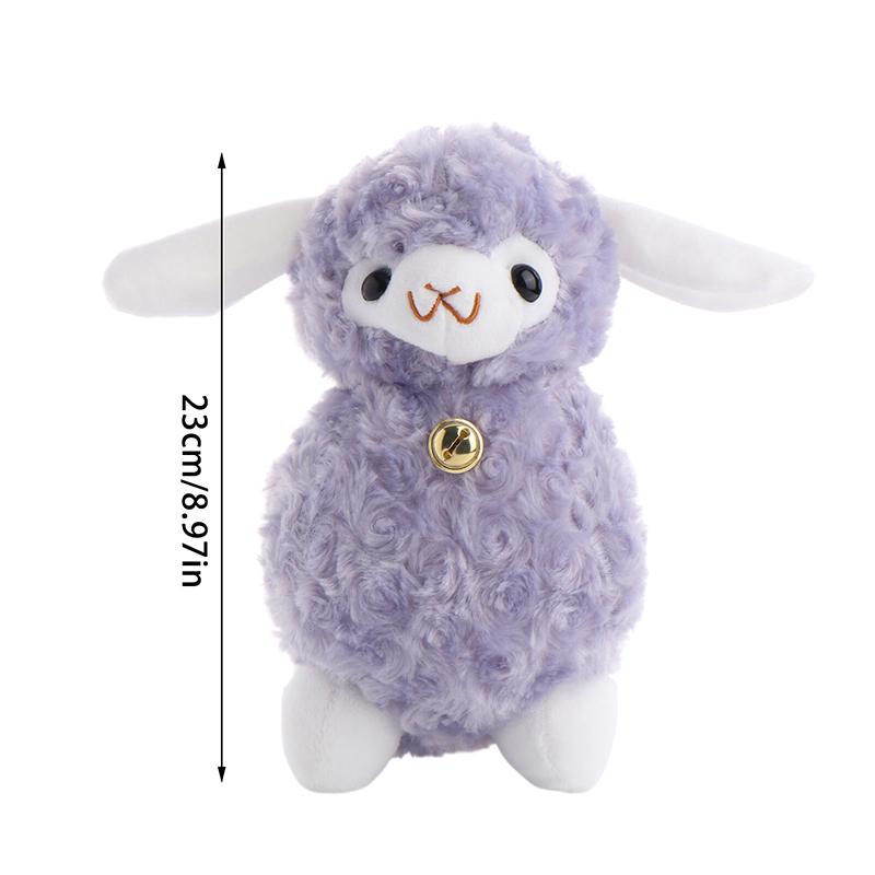 1Pc Standing Animal Sheep Plush Stuffed Toy Animals Dolls Fashion Cartoon Plush Animal Toys Bells Sheep