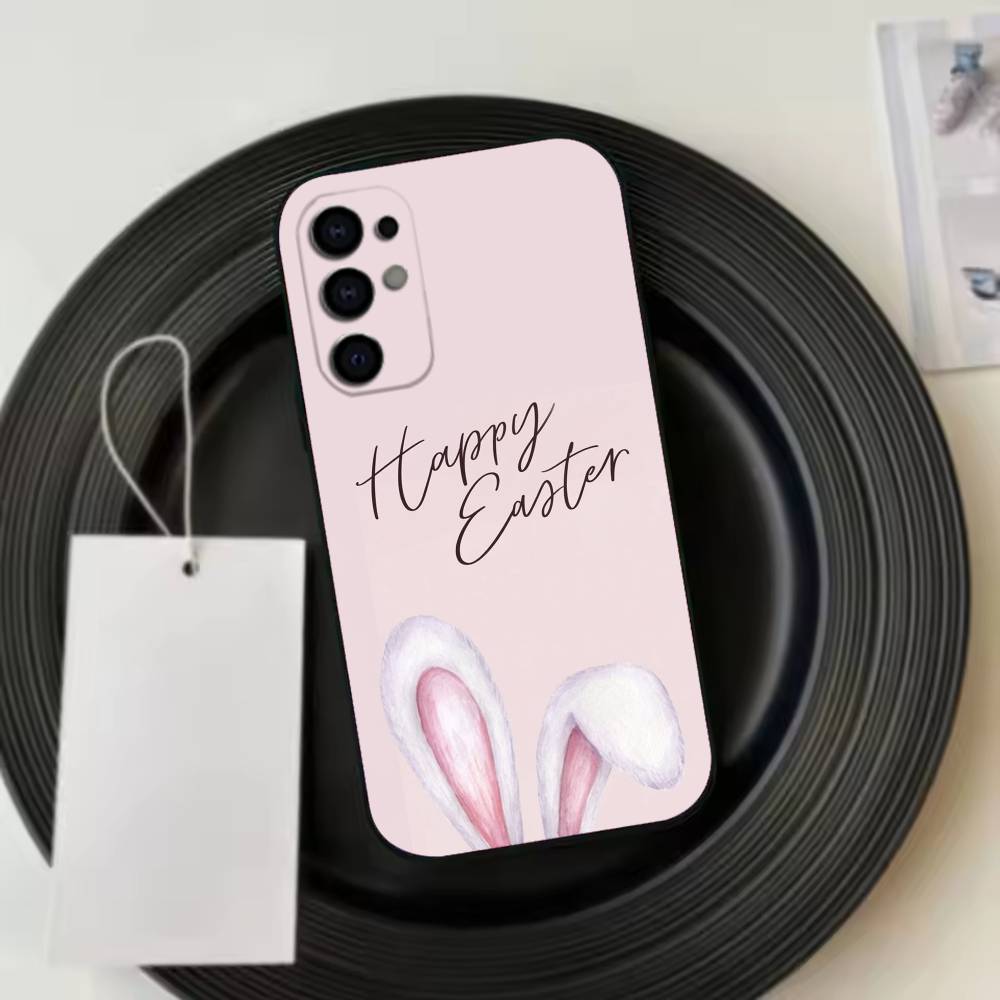 Easter Phone Case For Samsung S25,S24,S21,S22,S23,S30,Ultra,S20,Plus,Fe,Soft Silicone Black Cover