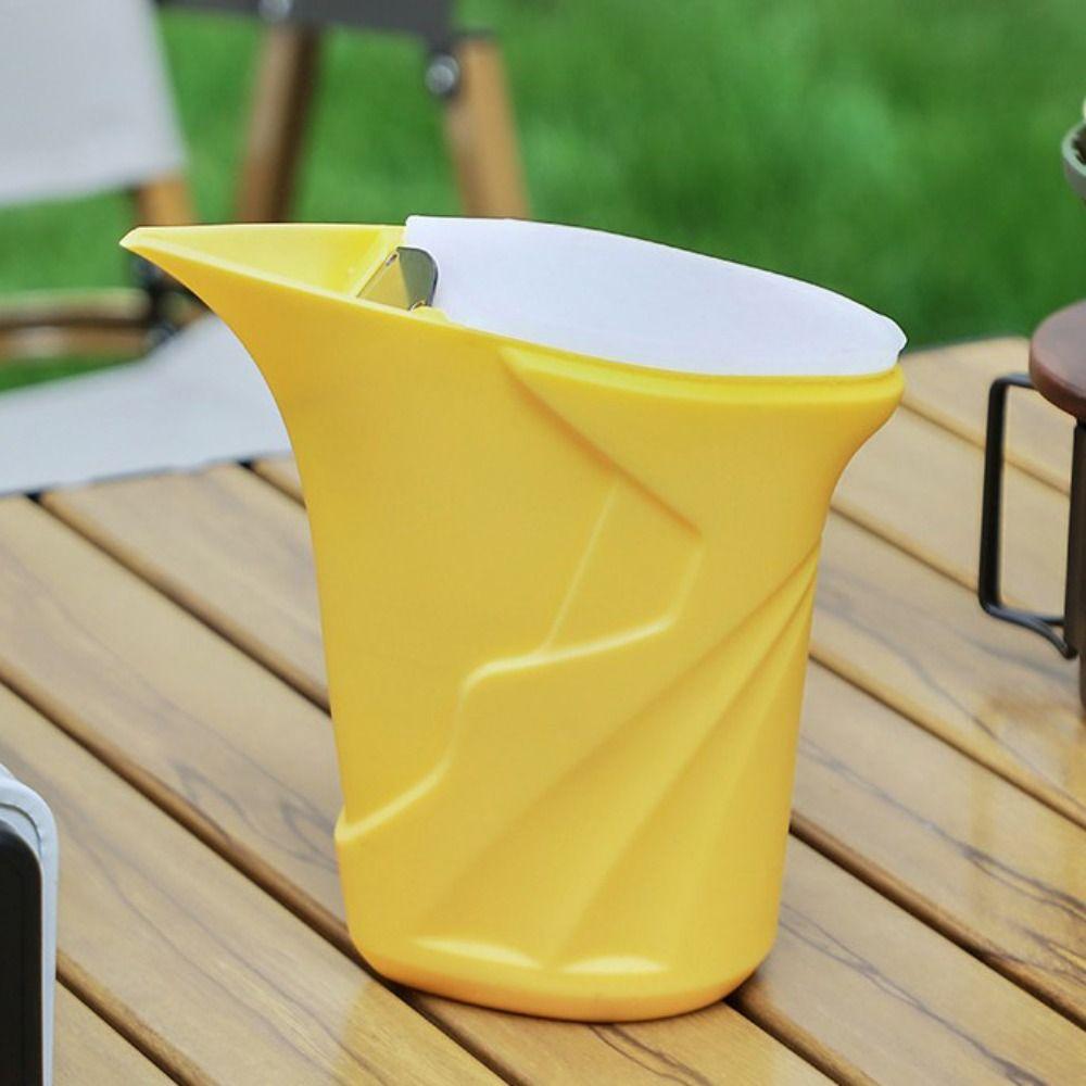 Spitzes Design Tropfkaffeekanne Silikon Kaffeekochtopf Reise