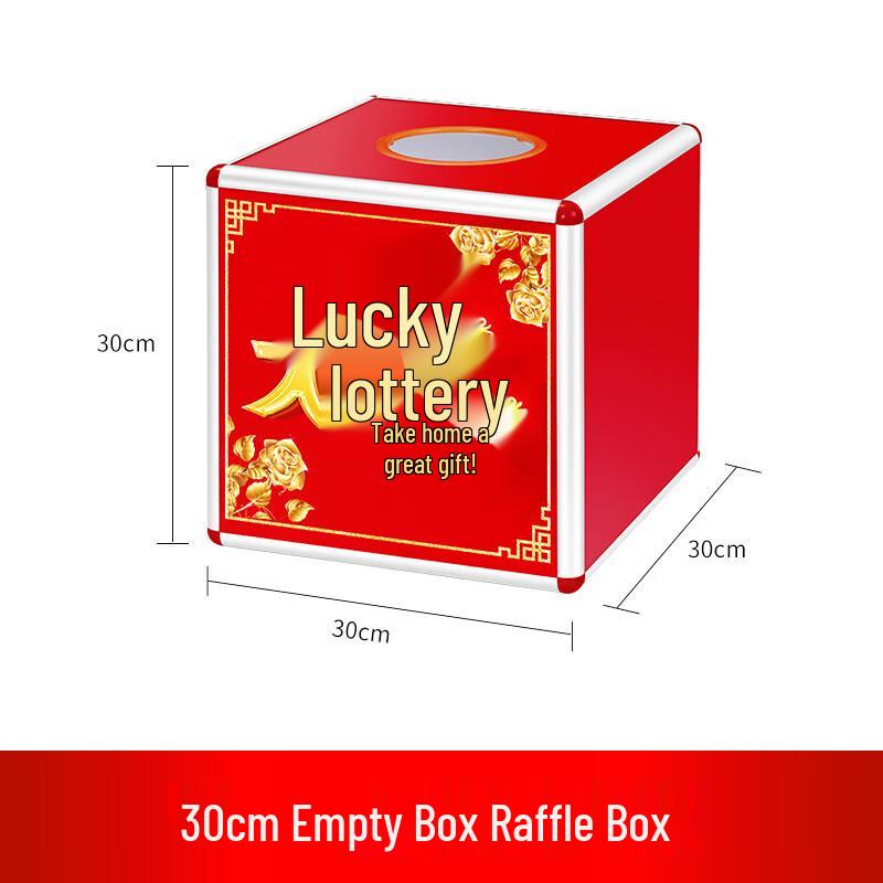 Transparent Acrylic Raffle Box