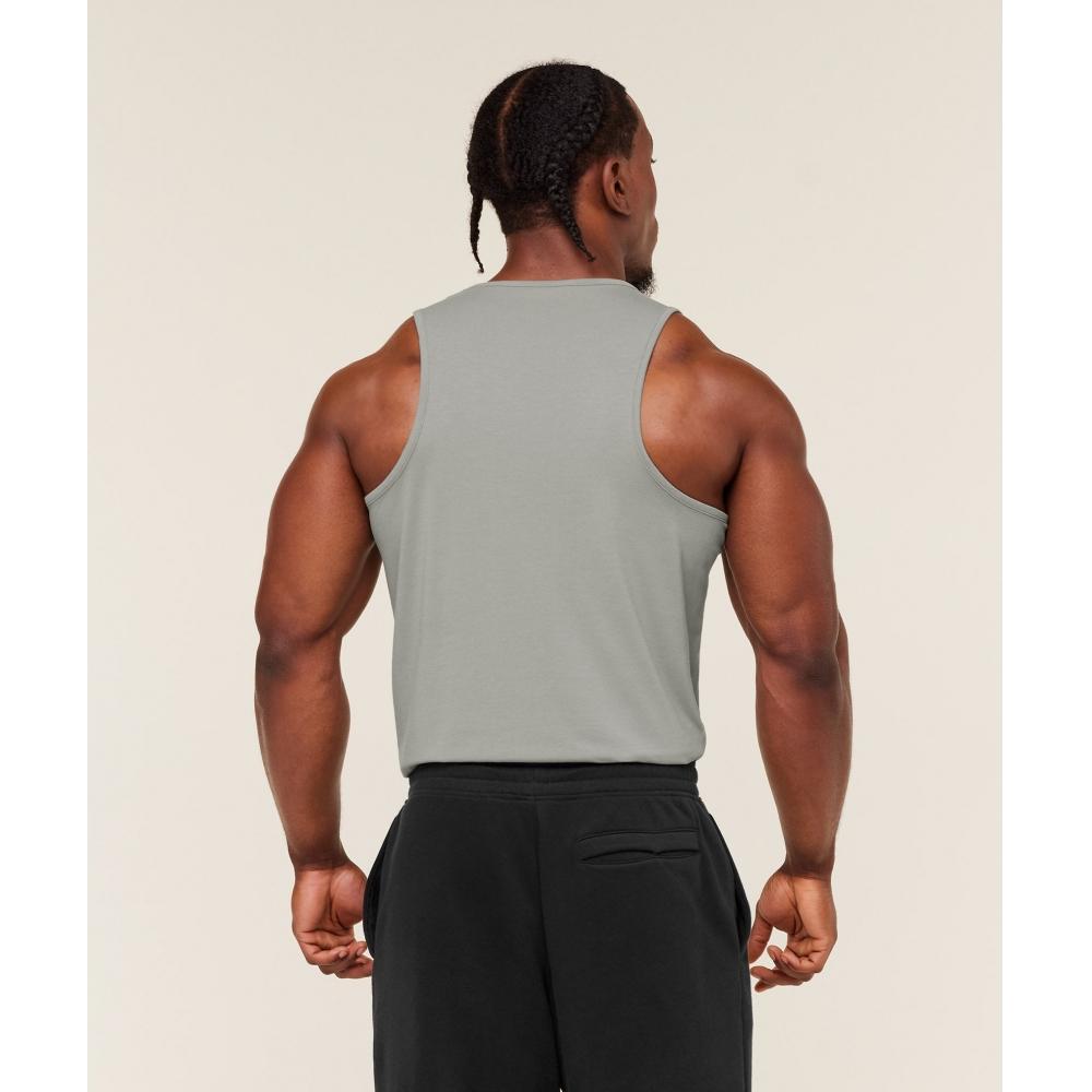 Gymshark Critical Tank Smokey Grey A2a1e Gb7r