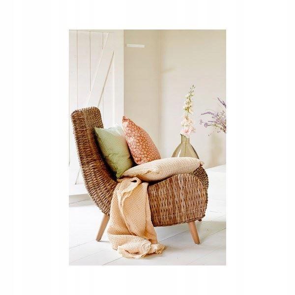 Decorative garden cushion for an armchair, 40x40cm