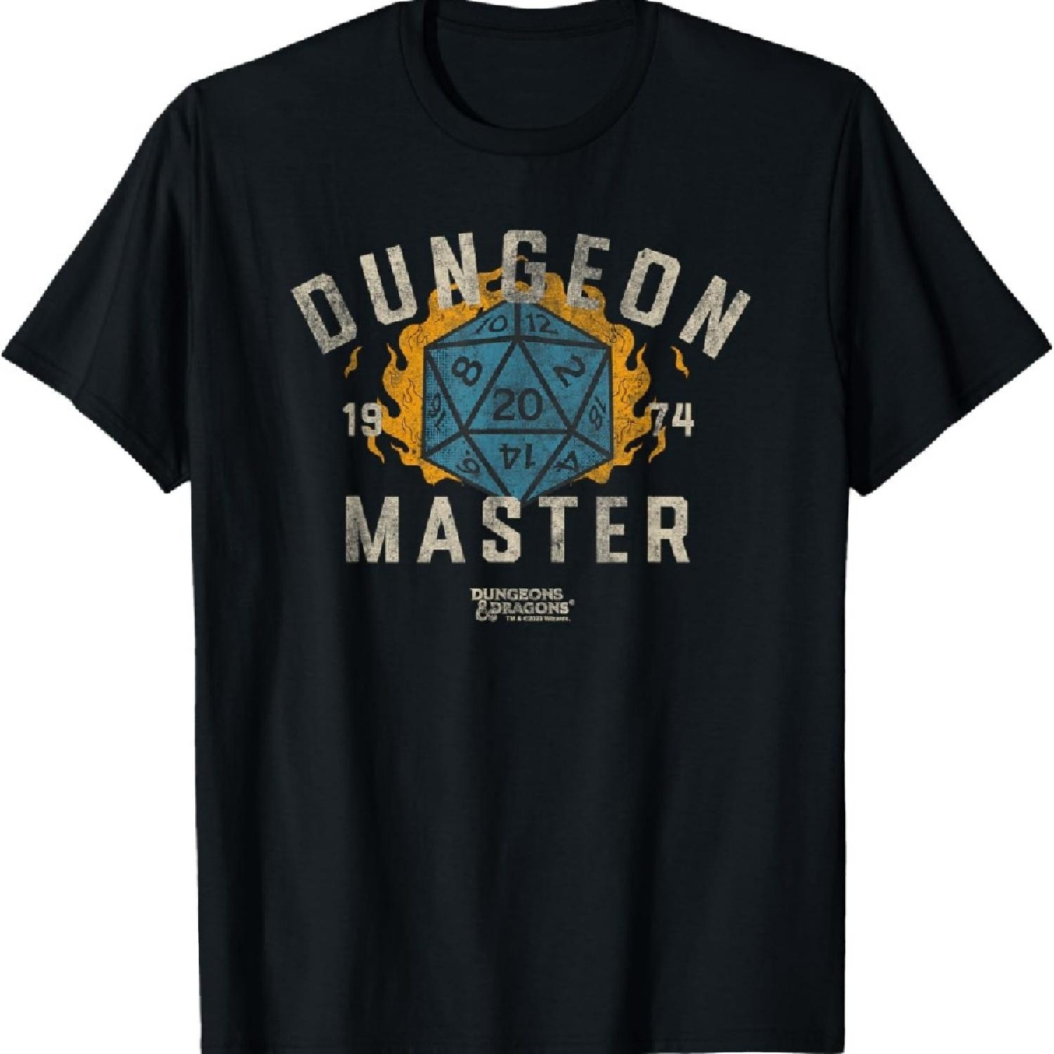 

Dungeons & Dragons Dungeon Master School Club Dark T-Shirt XXXXXL чорний