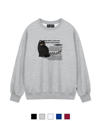 1989STANDARD [Yeonstel X 1989] Millennium Cat Sweatshirt (Stmstd-0210)