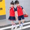 Children's School Uniform Girls' Short Skirt Spring and Summer Skirt Long Pants Shorts Casual Sports Pants