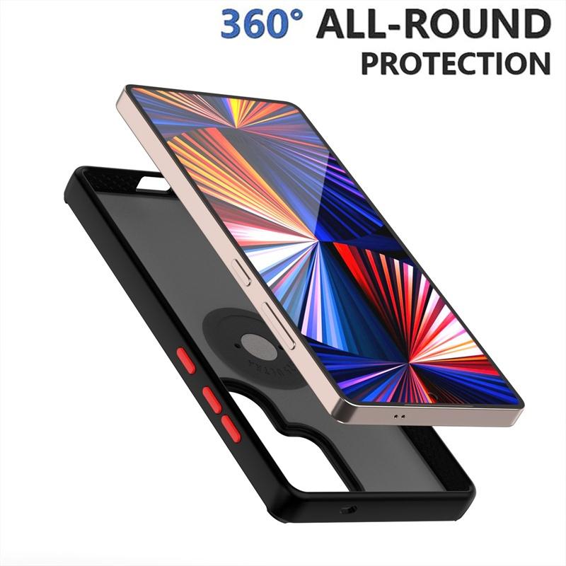 Armor Magnetic Ring Bracket Case For Samsung Galaxy S25 Ultra S25+ S 25 Matte Hard PC Back Cover Galaxy S25 Plus S25ultra Funda