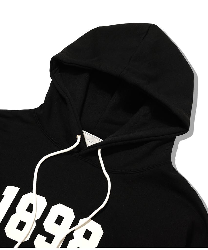1898 Garments Sweat Hoodie [Black]