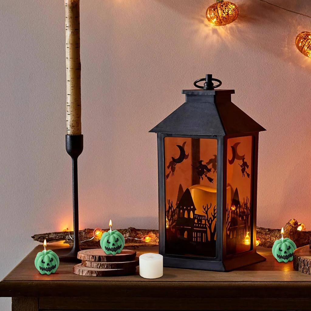 Pumpkin Candle Molds Silicone Pumpkin Halloween Silicone Molds For Candle Craft Supplies Halloween Decorations For Soap Plaster