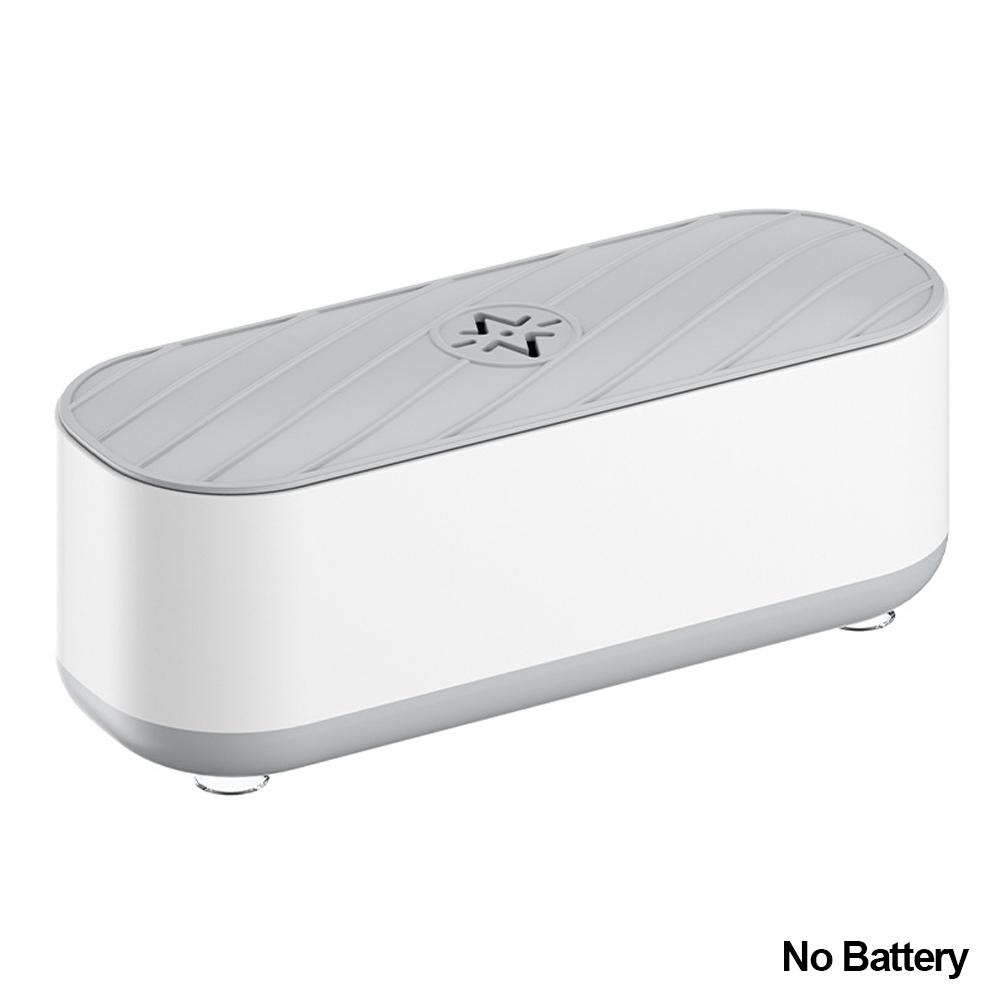 Machine de nettoyage à ultrasons, Rechargeable par USB, haute fréquence, Vibration, nettoyeur de bijoux, lunettes, brosse, prothèses dentaires, nettoyeur UV
