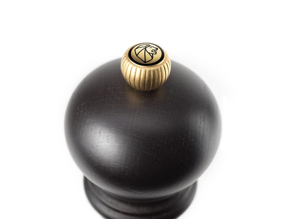Peugeot Pepper Mill, Wooden, Adjustable Coarseness, 23g Capacity, 18cm, Manual, Made in France, Paris U-Select, Chocolate, 23461