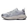 Li Ning 92 Cici Retro Shock Absorbing Non-Slip Durable Low-Top Sports Casual Shoes Women Sneaker Gray AGCS278-3