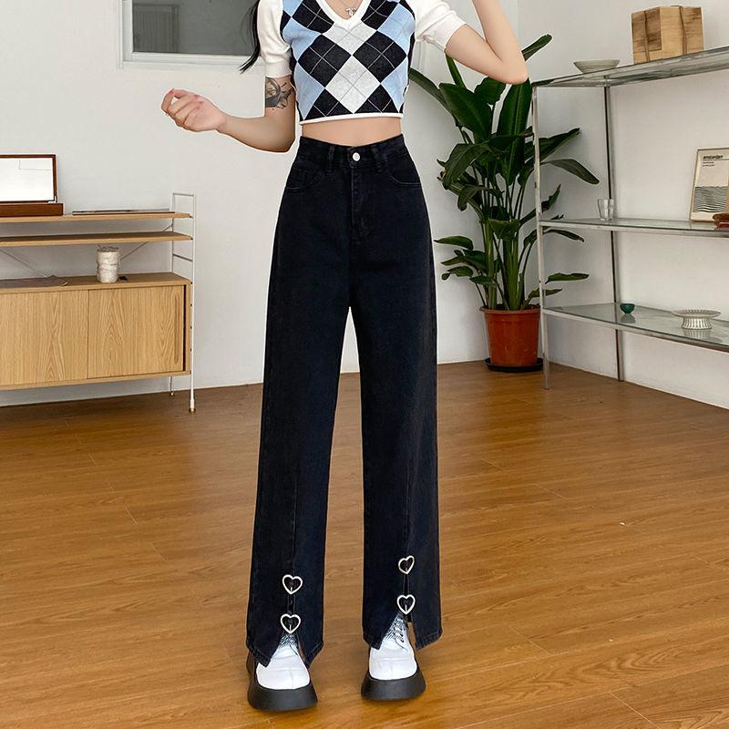 FiveFive Baggy Pants Oversize Jeans Woman High Waist Streetwear Women's Jeans Trend Korean Fashion Wide Leg Clothing