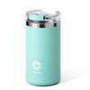 FJbottle 450ml Vacuum Insulated Mug Bottle, 2-Way Bottle, Keeps Hot or Cold, Perfect for Drinking from a Cup or Directly, Portable, Easy To Clean, Wid