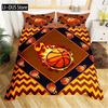 Duvet Cover Kids Basketball Bedding Set Cool Sport Theme Comforter Cover For Boys Teens Gifts Duvet Cover For Bedroom Decoration