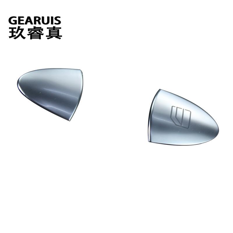 Car Armrest Door Window Glass Lift Button Cover Sticker Trim For Mercedes Benz W219 CLS Class 2003-2009 Interior