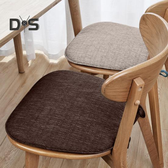 Winter Seat Cushion Stuffed Anti-slip Bottom Detachable Slow Rebound Pressure Relief Seat Pad Thickened Living Room Office Chair Sofa Cushion