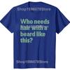 Funny Beard Periodic Table Bearded Man Vintage T Shirts Summer Cotton Streetwear Short Sleeve Birthday Gifts Tshirt Men