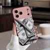 Monochrome 1 Dollar Bill Stack Money Print Phone Case For Samsung Galaxy S26 Ultra S25 S24 S23 S22 Plus S21 FE A16 A55 A35 Cover