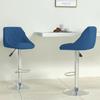VidaXL Set of 2 Bar Stools, Pub Chair, Bistro Seat, Furniture for Dining Room Kitchen Living Room Home Interior, 335309