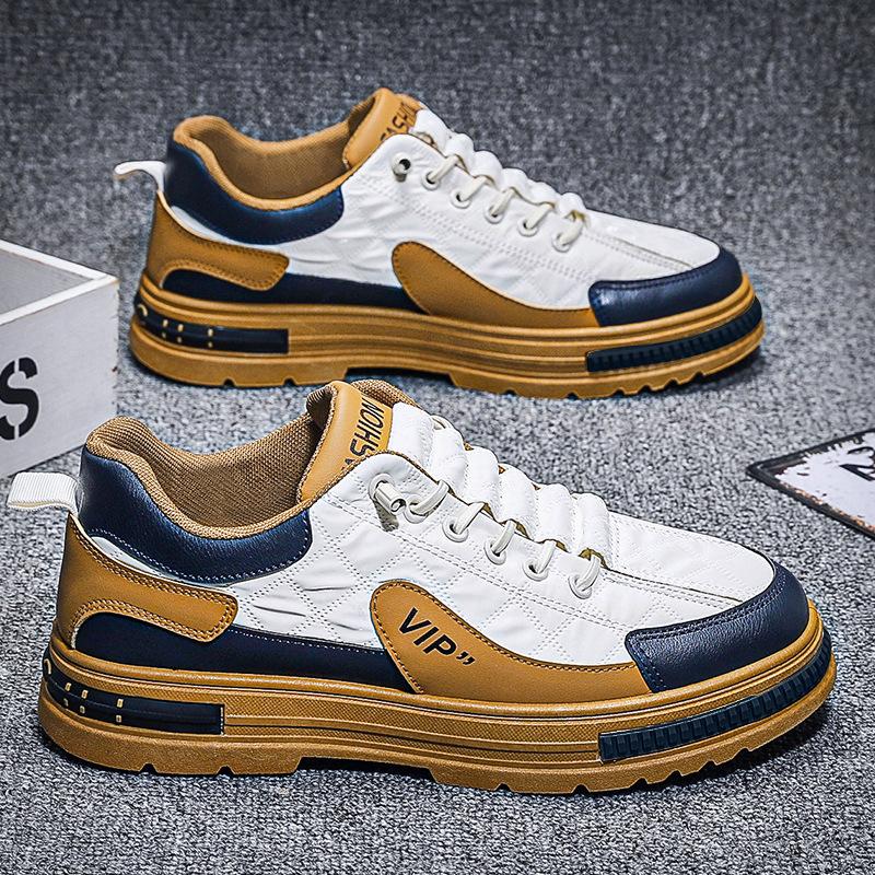 2025 autumn new men's shoes Korean version of fashion sports board shoes male students casual shoes men's youth tide shoes