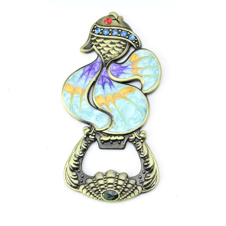 Multifunctional beer bottle opener creative retro bottle opener portable and easy to store travel gifts