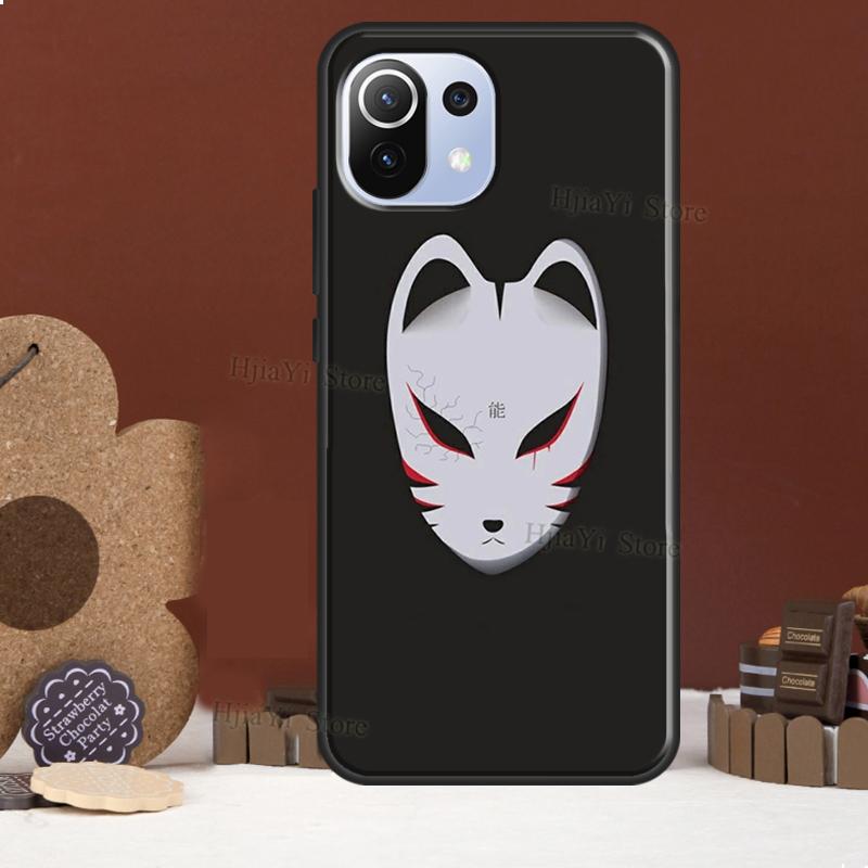 Japanese Style Fox Funda For POCO F5 X3 X4 X5 Pro F4 GT C40 F3 Case For Xiaomi 11T 12T Pro 12 X 13 Lite Cover