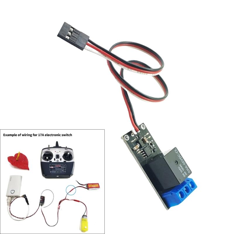 High Voltages PWM Aircraft Remote Control Signal Relays 5-12V Switches Modelling Navigation Lights Controller Switches