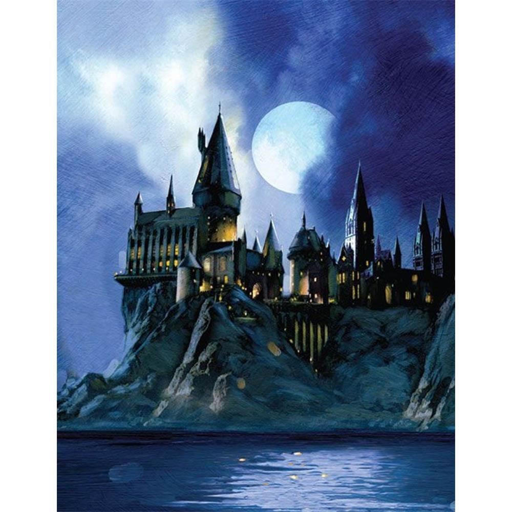 5d Diy Diamond Air Painting Harry Potter Magci Castle Owl New Collection Embroidery Jewelry Home Decor Mosaic Cross Stitch Gift