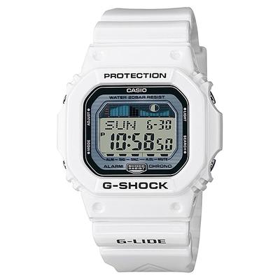 Męski zegarek G-SHOCK GLX-5600-7JF [G-LIDE] Square White Resin Digital