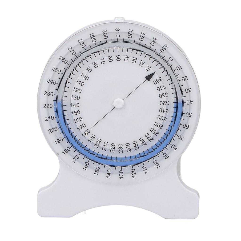 Inclinometer Gauge for Physical Therapy Non Leak Bubble Accurate Measurements for Students Professionals Blue