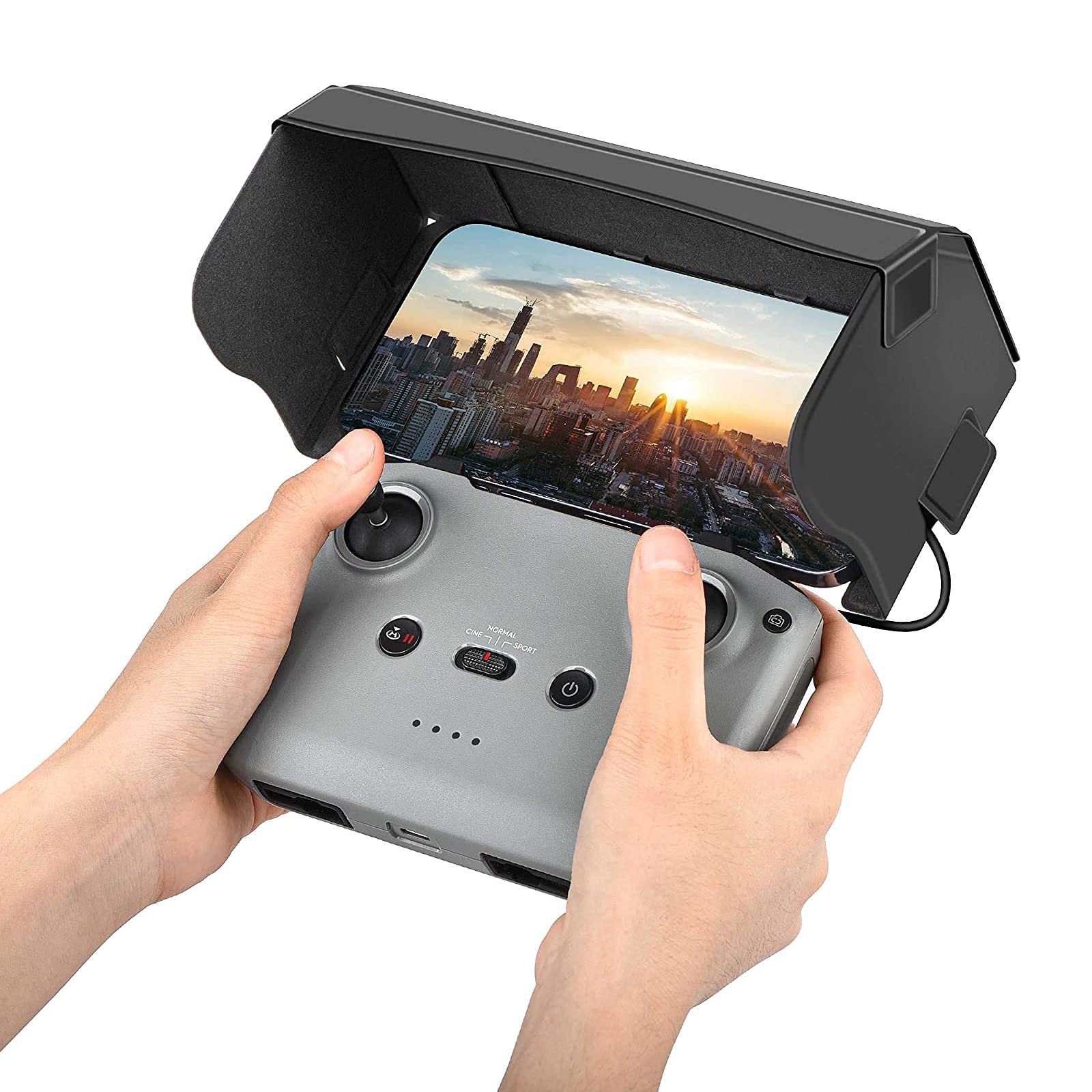 

YOULIDA DJI Mavic Mini 2 SE Foldable inch Smartphone Compatible with DJI Mini 2 3 3 Easy Installation with DJI Sunshade, 4.4-7.1 Sunshade, 3/Mini сірий колір