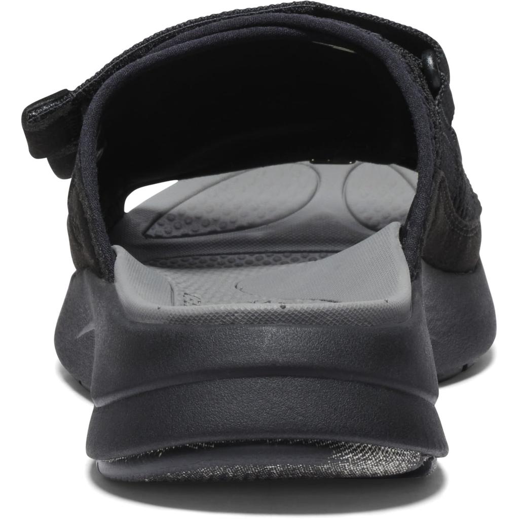 KEEN ELLE SPORT SLIDE cm Women's Sandals, BLACK/BLACK, 24.0