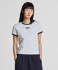 Nyuballanseu Nbneg2W462 / Women Ringer Short Sleeve T-Shirt (L/Blue)