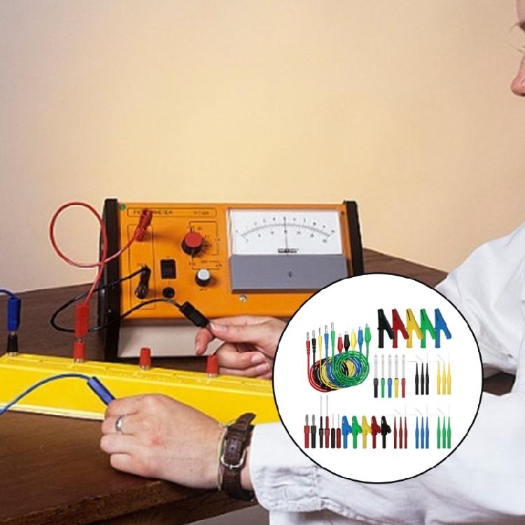 Advanced 41pc Not Piercing Test Leads System Comprehensive Test Leads Set for Safe Electronics Diagnostics & Repairs