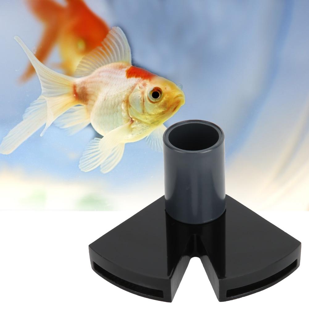 Acrylic 360 Degrees Adjustable Aquarium Double Flat Duckbill Nozzle Water Flow Accelerator Fish Tanks Accessory
