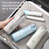 Travel Toiletry Set, Including a Wash Cup and a Mouthwash Cup. It Is an Essential And Amazing Item for Traveling.Portable Storage Box for Toothbrushes