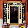 Day of The Dead Decoration Halloween Decoration Outdoor Door Hanging Flags Mexican Party Scary Accessorie Home Decor