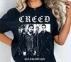 Creed Metal T-Shirt, Retro Creed Band Shirt, Creed Band Fan Shirt, Creed 2024