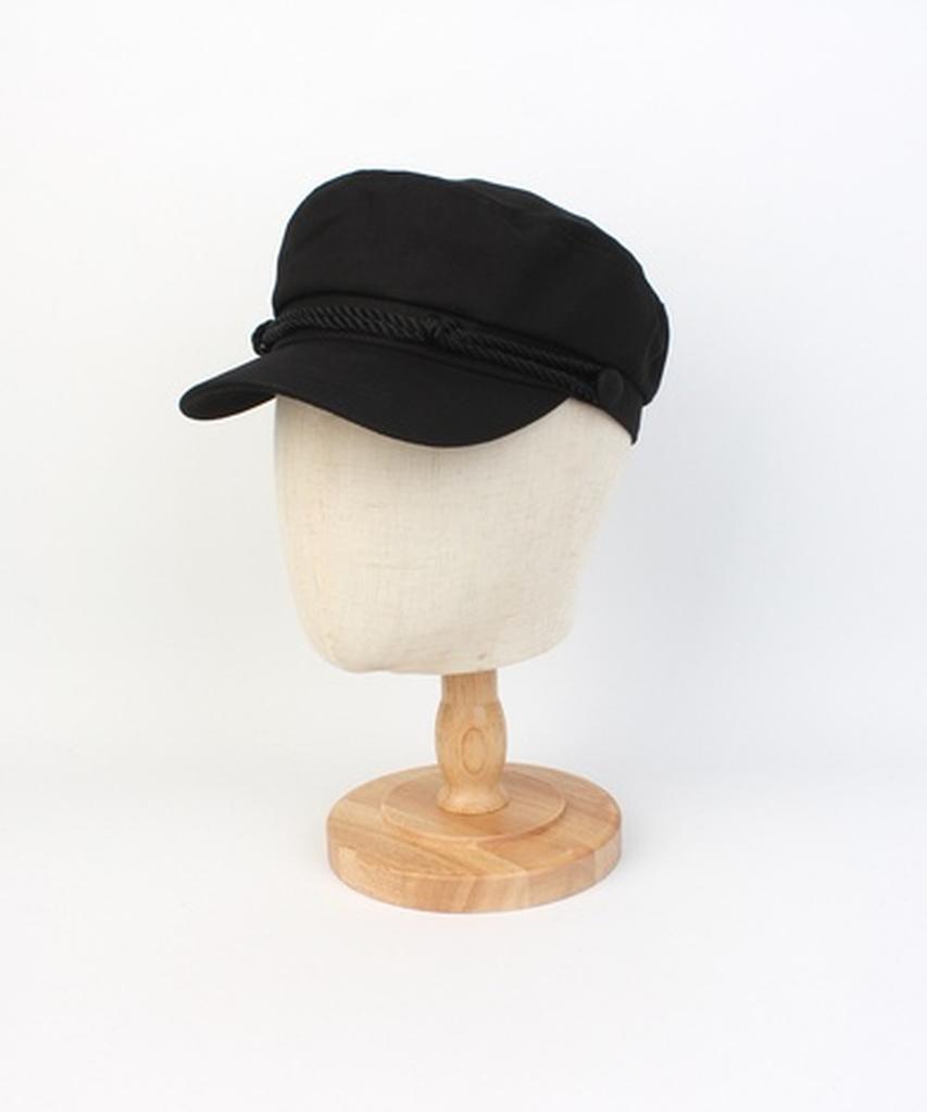 Yunibeosyeolkemiseuteuli Rope Solid Black Marine Cap