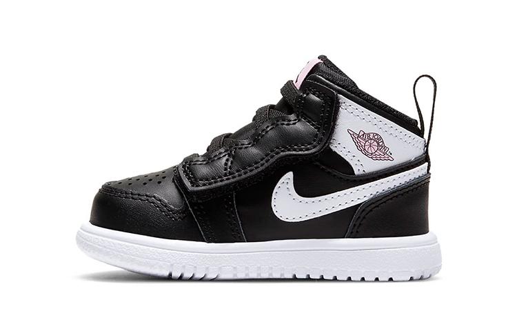 Air Jordan 1 Mid Pink Foam Black TD AT4613-061 23.5