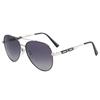 J8588 Ultra-Light European Aviator Sunglasses: Men's Large Frame Polarized UV Protection for Driving and Fishing.