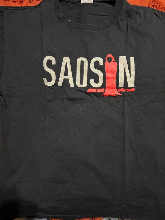 Saosin Band Logo Black Cotton Shirt Unisex All sizes AR462 Unisex T-Shirt XXXL