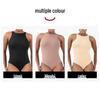 High-Neck Sleeveless Bodysuit - V-Crotch, High-Elastic, Breathable Sportswear for Women