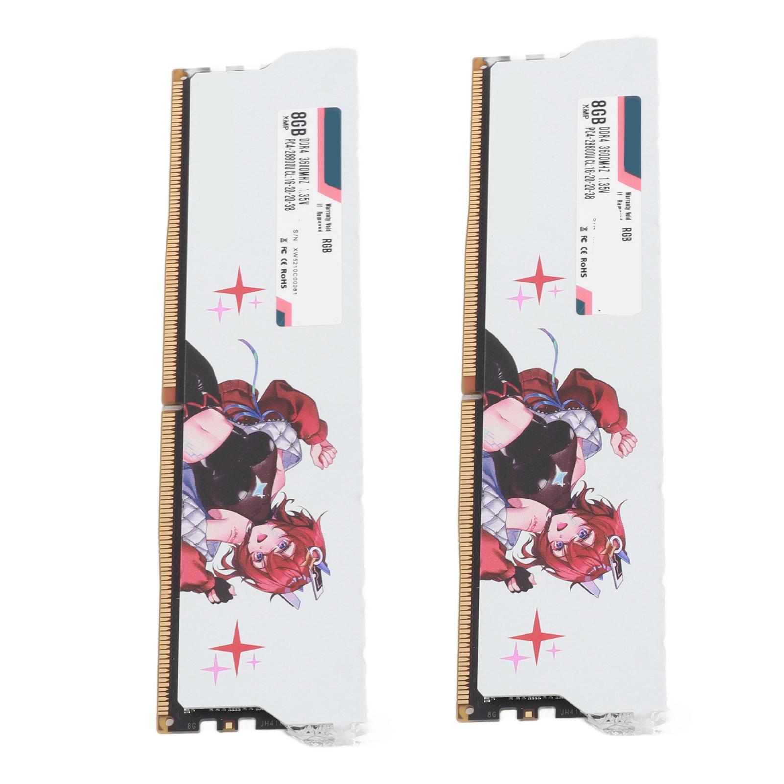 

Модуль оперативної пам яті DDR4 RAM XMP2.0 3600 МГц PC4 28800U CL16 20 20 38 1,35 В для ігрового ПК