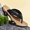 Fashion New Men's Casual Flip Flops Soft Cushion Arch Support Sandals Non-Slip Waterproof Outdoor Slippers for Walking Travel Beach 2025