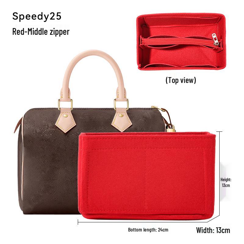 Suport interior Speedy25: Căptușeală și Depozitare Geantă Pernă cu Monogramă